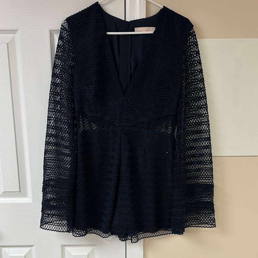 KEEPSAKE the Label All Night Lace Romper - Picture 5 of 10